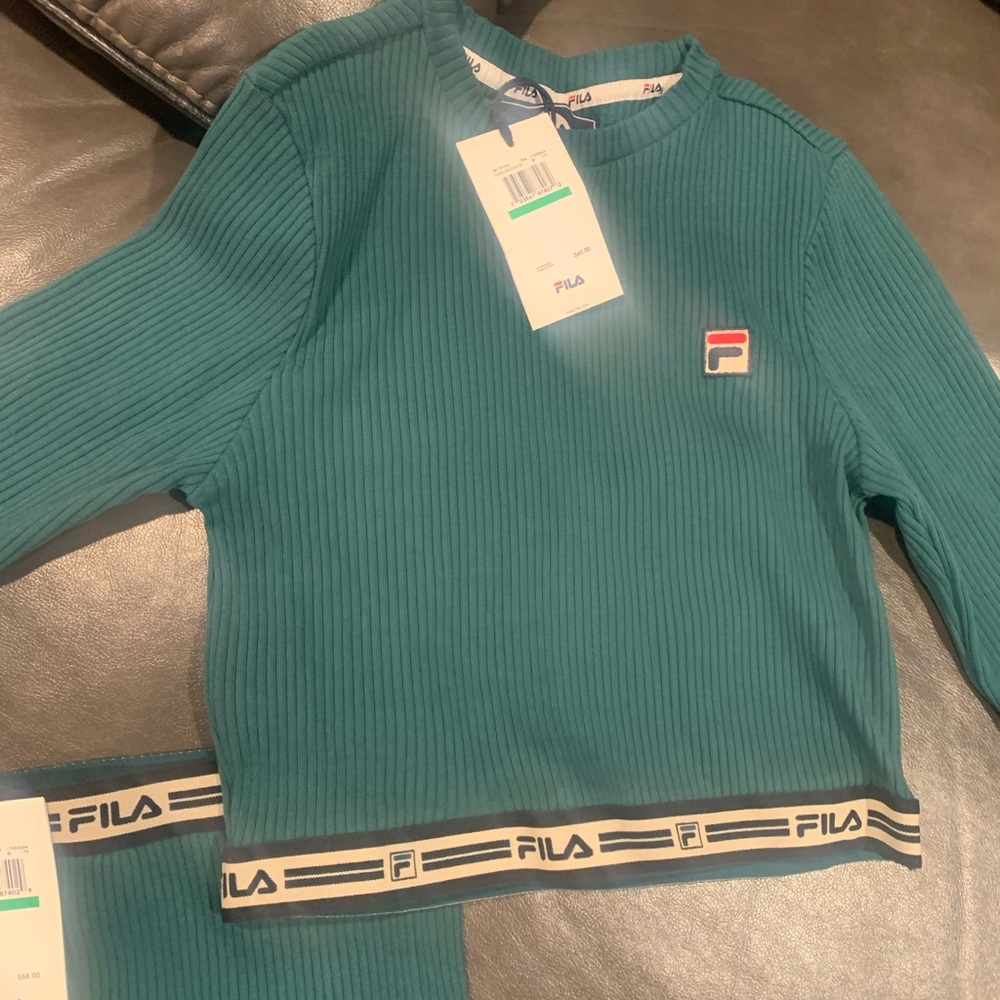 FILA 2-piece skirt and crop top